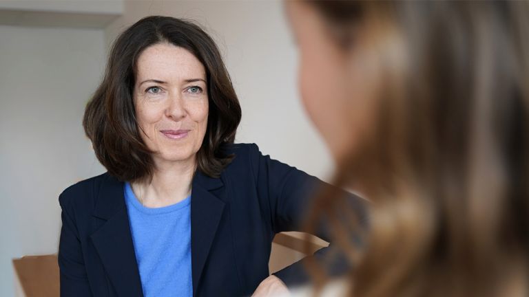 Meike Fabian într-un interviu